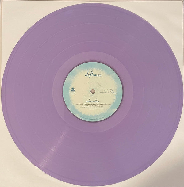 Deftones ‎– Adrenaline - LP - Purple Transparent [Periwinkle]