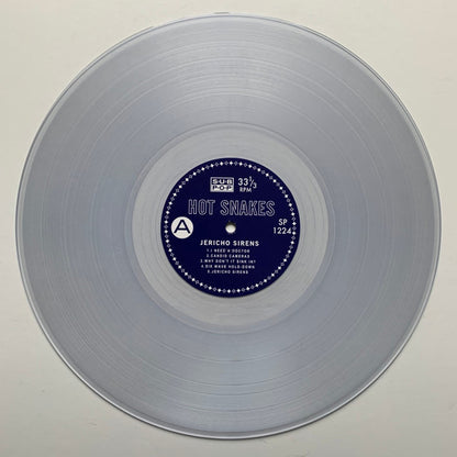 Hot Snakes - Jericho Sirens (LP, Album, Clear)