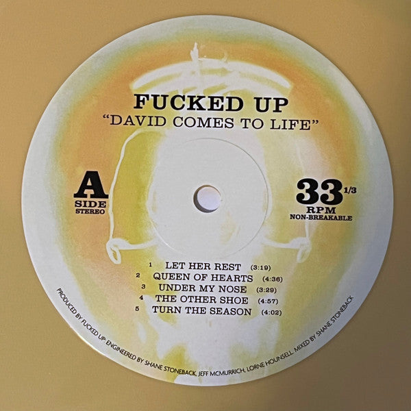 Fucked Up – David Comes To Life - 2xLP - Yellow Light Bulb - 2021 - Matador – OLE-1804-LP