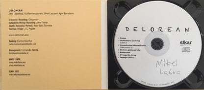 Delorean – Mikel Laboa - CD - Digipak - 2017 - Elkar – KD-963 - NUEVO - PRECINTADO / NEW - SEALED.