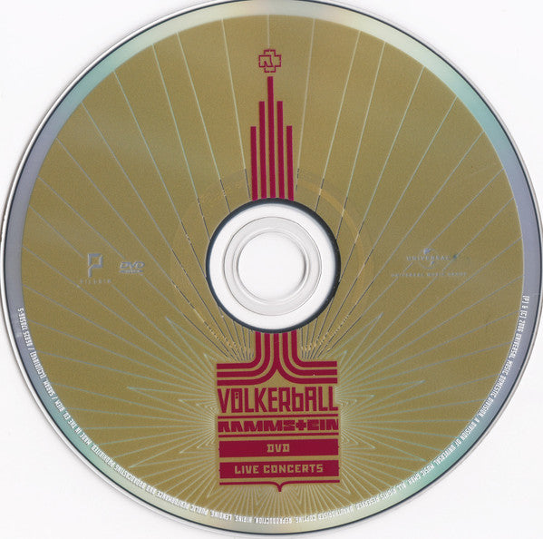 Rammstein – Völkerball (Special Edition) - CD + 2xDVD - Digipak Box Set - CD y DVDs Muy Buen Estado / Portada Muy Buen Estado (VG+/VG+)
