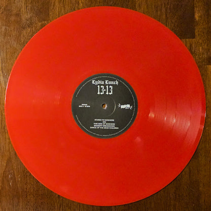 Lydia Lunch - 13.13 (LP, Album, RE, Rojo / Red)