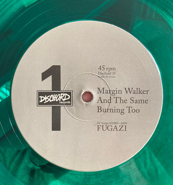 Fugazi – Margin Walker - LP - Translucent Green - 2023 - Dischord Records – Dischord 35, Dischord Records – DIS35V