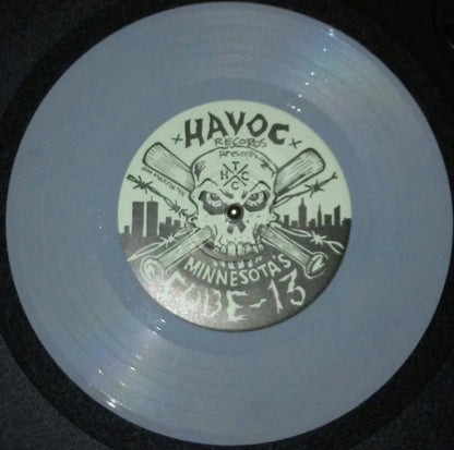 Code XIII – They Made A Wasteland And Called It Peace - 7" - Gris/Grey - 1996 - Havoc Records – HC7008