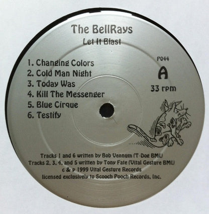 The Bellrays – Let It Blast - LP - 1998 - Scooch Pooch – P044-1 - Como Nuevo / Like New (M / M-)