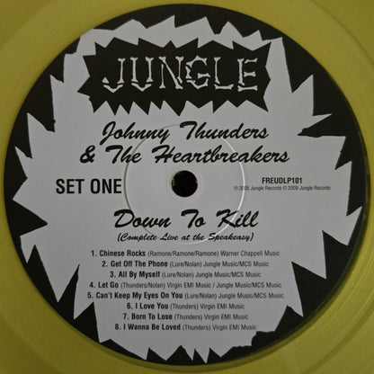 The Heartbreakers - D.T.K. (Live At The Speakeasy) (LP, Ltd, Amarillo / Yellow)