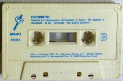 Eskorbuto ‎– Eskorbuto - Cassette - 1990 - Yel ‎– 1793, DRO ‎– 5KB-621 - Muy Buen Estado / Very Good Condition (VG+ / VG+)