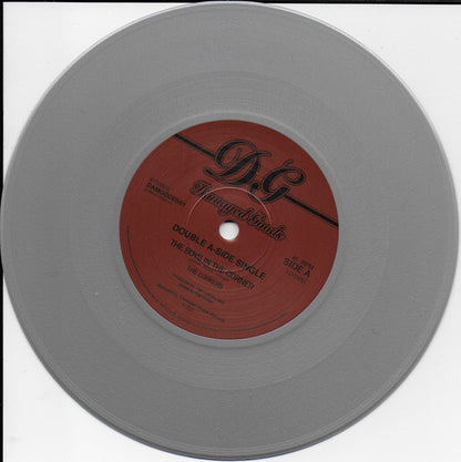 The Lurkers - The Boys In The Corner c/w We Close The Door (7", Single, Ltd, Plateado / Silver)