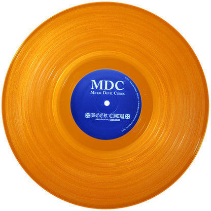 MDC – Metal Devil Cokes - LP - Naranja / Orange - 2016 - Beer City Records – BCR181-1