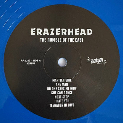 Erazerhead - The Rumble Of The East (LP, Album, RSD, Ltd, RE, Azul / Blue)