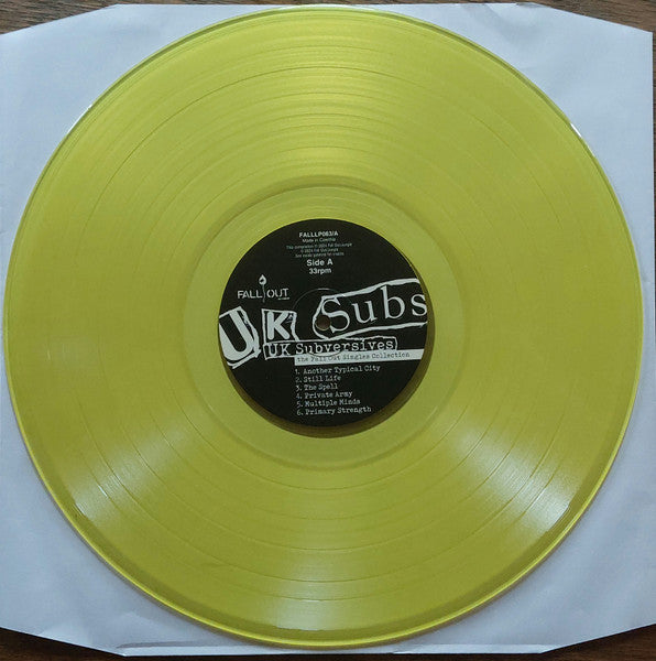 UK Subs - UK Subversives (The Fall Out Singles Collection) (2xLP, RSD, Comp, Transparent Yellow)