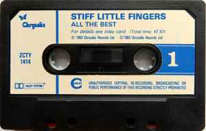 Stiff Little Fingers ‎– All The Best - Cassette - 1983 - Chrysalis ‎– ZCTY 1414 - Muy Buen Estado / Very Good Condition (VG+ / VG+)