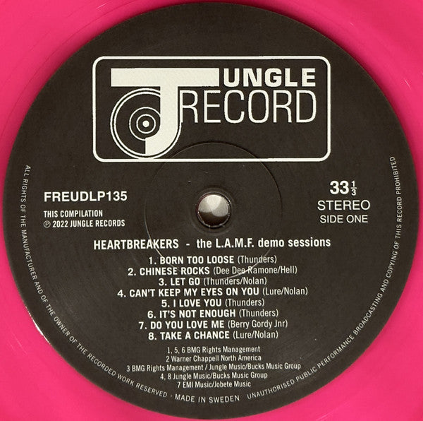Heartbreakers - The L.A.M.F. Demo Sessions (LP, RSD, Comp, Ltd, Magenta Transparent)