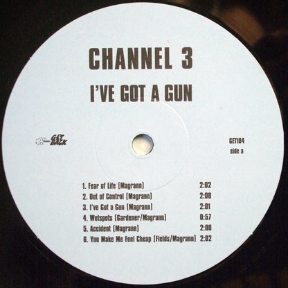 Channel 3 – I've Got A Gun - LP - 180 gr. - 2003 - Get Back – get104 - USADO / USED (M / M-)