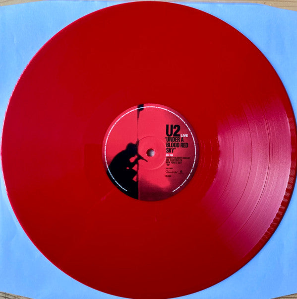 U2 ‎– Live "Under A Blood Red Sky" - LP - Red - 180 gr. - Gatefold Sleeve - Includes an insert