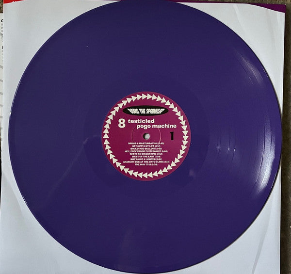 Boris The Sprinkler - 8 Testicled Pogo Machine (LP, Album, Ltd, RE, Purple)