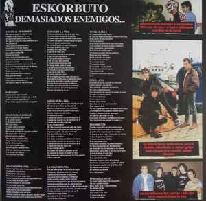 Eskorbuto ‎– Demasiados Enemigos - LP - Gatefold - 2009 - Guns Of Brixton Records ‎– GBR-010-LP