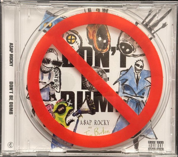 A$AP Rocky, Tim Burton - Don't Be Dumb - CD