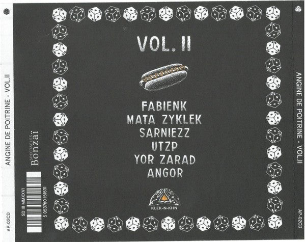Angine De Poitrine - Vol. II - CD
