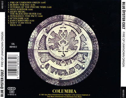 Blue Öyster Cult - Fire Of Unknown Origin - CD