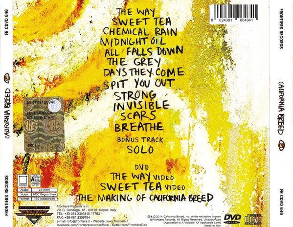 California Breed - California Breed - CD