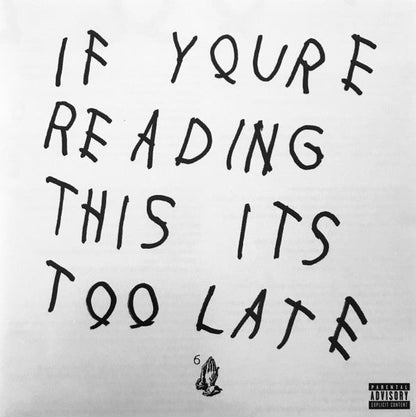 Drake - If Youre Reading This Its Too Late - CD