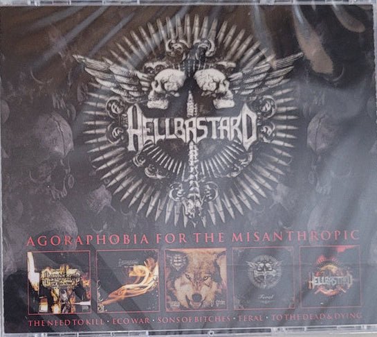 Hellbastard - Agoraphobia For The Misanthropic - 5xCD