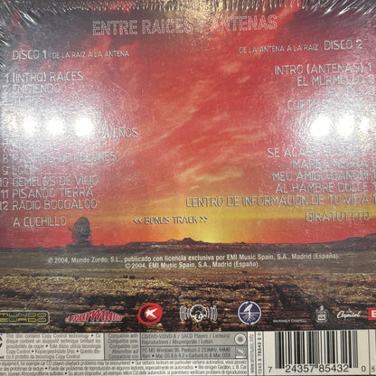 Macaco - Entre Raices Y Antenas - CD