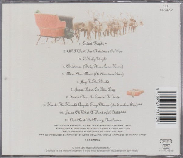 Mariah Carey - Merry Christmas - CD