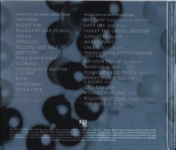 Prince & The New Power Generation - Diamonds And Pearls - 2xCD