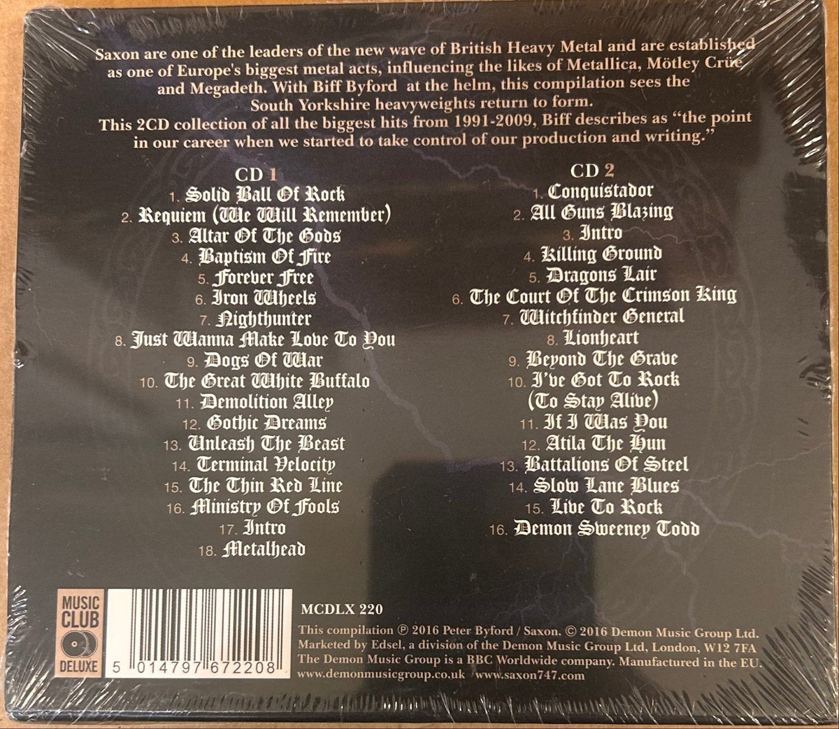 Saxon - Baptism Of Fire : The Collection 1991 - 2009 - 2xCD