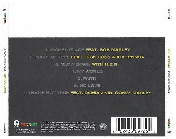 Skip Marley - Higher Place - CD