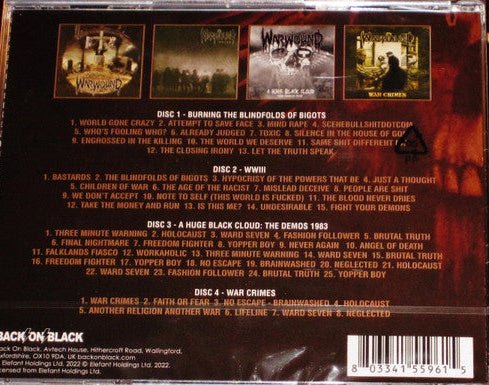 Warwound - Fatally Wounded - Anthology - 4xCD