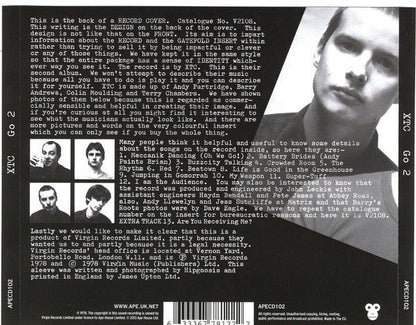 XTC - Go 2 - CD