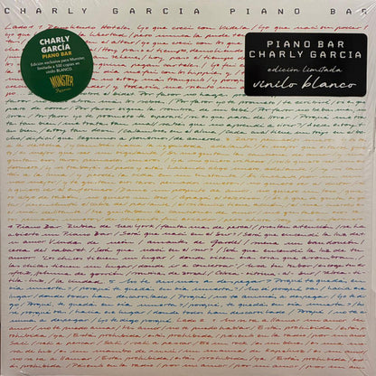 Charly García - Piano Bar - LP - Color
