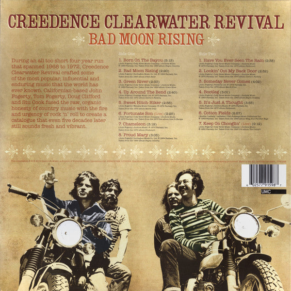 Creedence Clearwater Revival - Bad Moon Rising – The Collection - LP