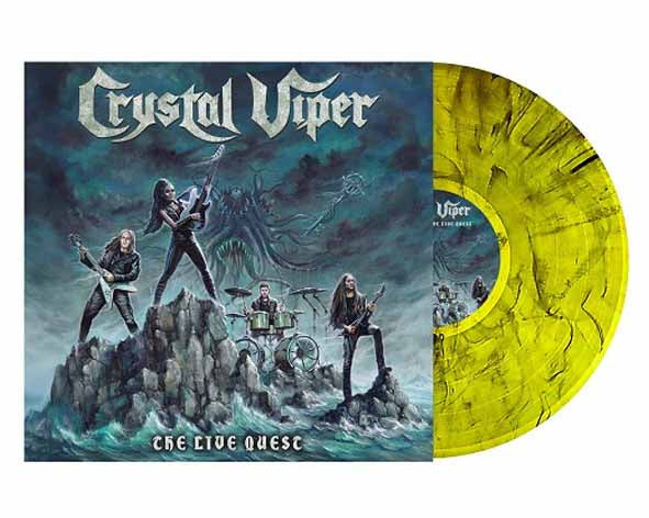Crystal Viper - The Live Quest - LP - Color