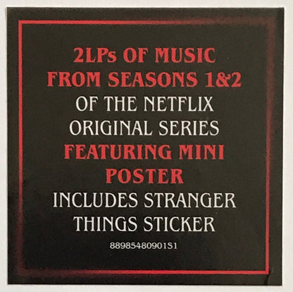 Stranger Things (Music From The Netflix Original Series) - 2xLP - NUEVO - PRECINTADO / NEW - SEALED - DISPONIBILIDAD INMEDIATA / IMMEDIATE AVAILABILITY.