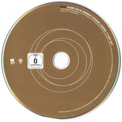Muse – HAARP - CD+DVD - CD y DVD Muy Buen Estado / Portada Como Nueva (VG+/M-)
