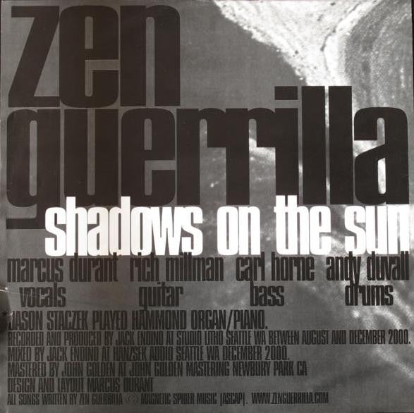 Zen Guerrilla ‎– Shadows On The Sun - LP - 2001 - Edición Española - El Diablo! Discos ‎– 0098787053012, Sub Pop ‎– SP530