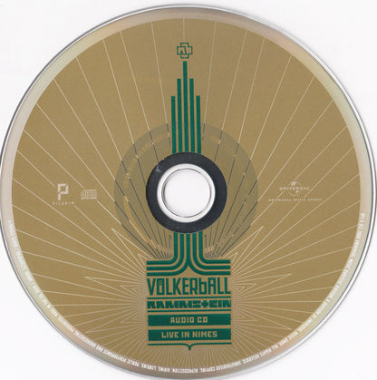 Rammstein – Völkerball (Special Edition) - CD + 2xDVD - Digipak Box Set - CD y DVDs Muy Buen Estado / Portada Muy Buen Estado (VG+/VG+)