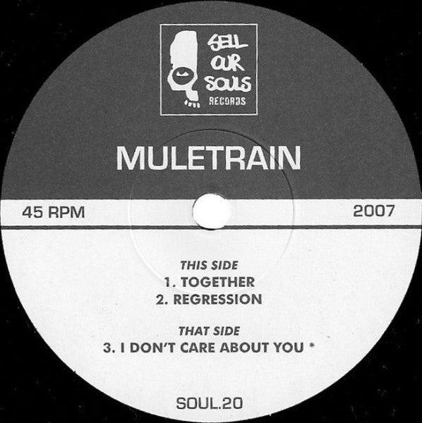 Muletrain ‎– The Ansar E.P. - 7" - With Insert + Sticker - 2007 - Beat Generation ‎– Beat 23