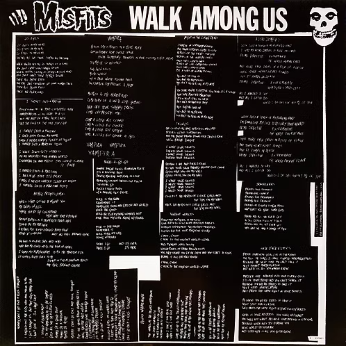 MISFITS LP Walk Among Us (with insert)
