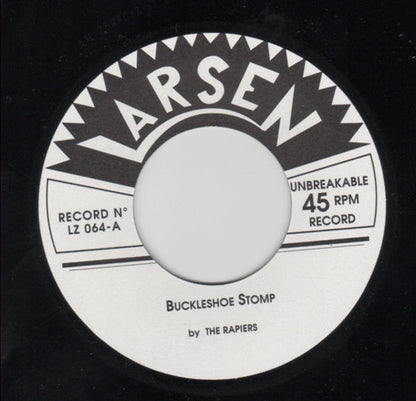 The Rapiers – On My Mind / Buckleshoe Stomp - 7" - 2000 - Larsen Recordz – LZ 064 - Como Nuevo / Like New (M- / M-)