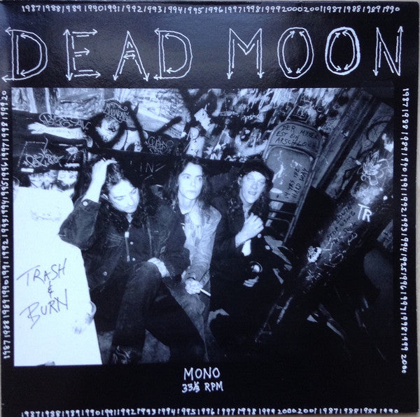 Dead Moon - Trash & Burn - LP