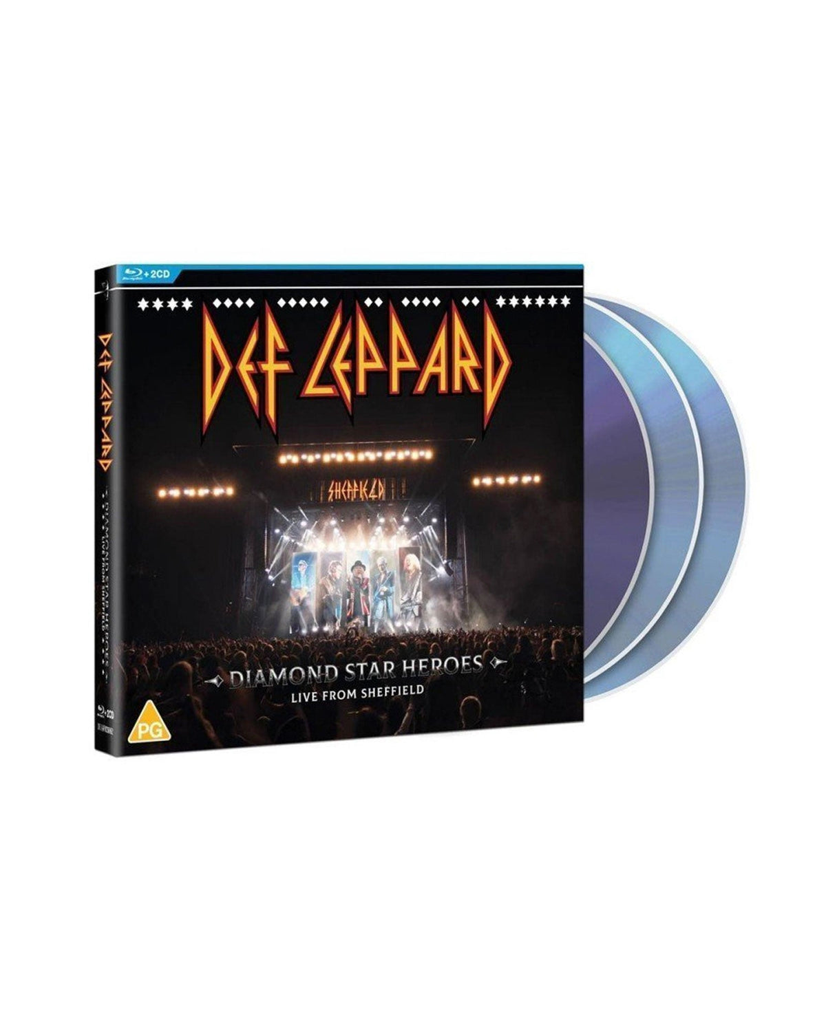 Def Leppard - Diamond Star Heroes Live From Sheffield - 2xCD + Blu-ray