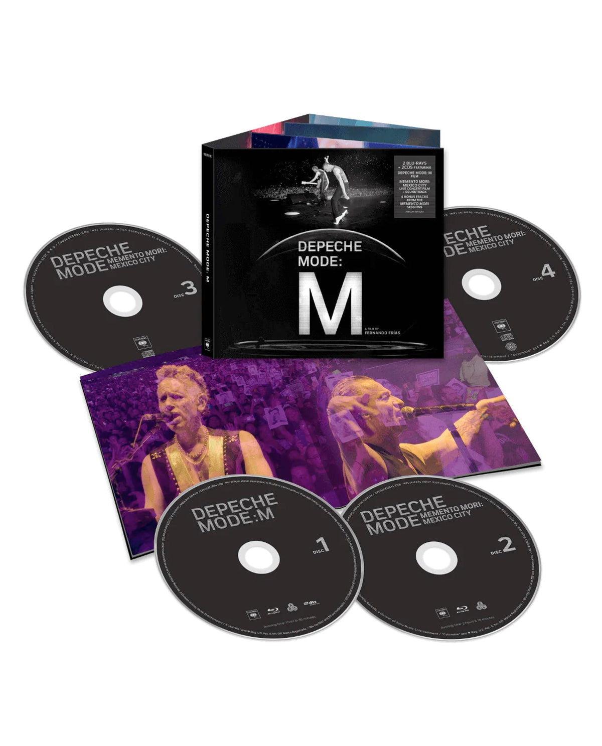 Depeche Mode - Memento Mori: Mexico City - 2xCD + 2xBlu-ray - Box Set