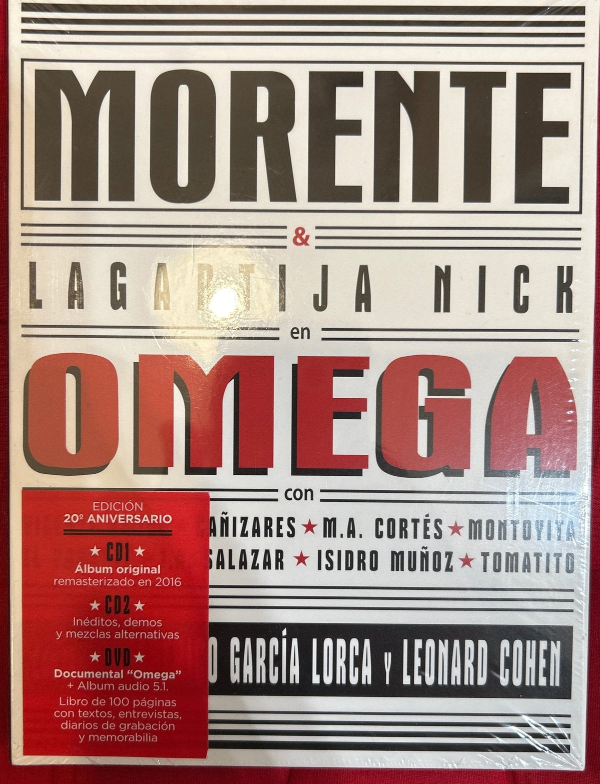Morente & Lagartija Nick - Omega - DVD