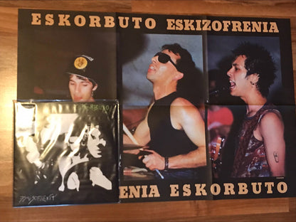 Eskorbuto ‎– Eskizofrenia - LP - Incluye Póster - 2023 - Munster Records ‎– MR 307