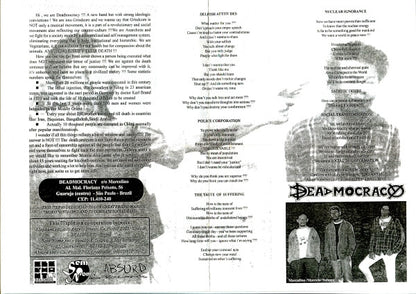 Deadmocracy / Necrose – Sadistic Desire / The End - 7" - 1997 - Elephant Records – ELE 008 - Vinilo Nuevo / Portada Como Nueva (M/M-)